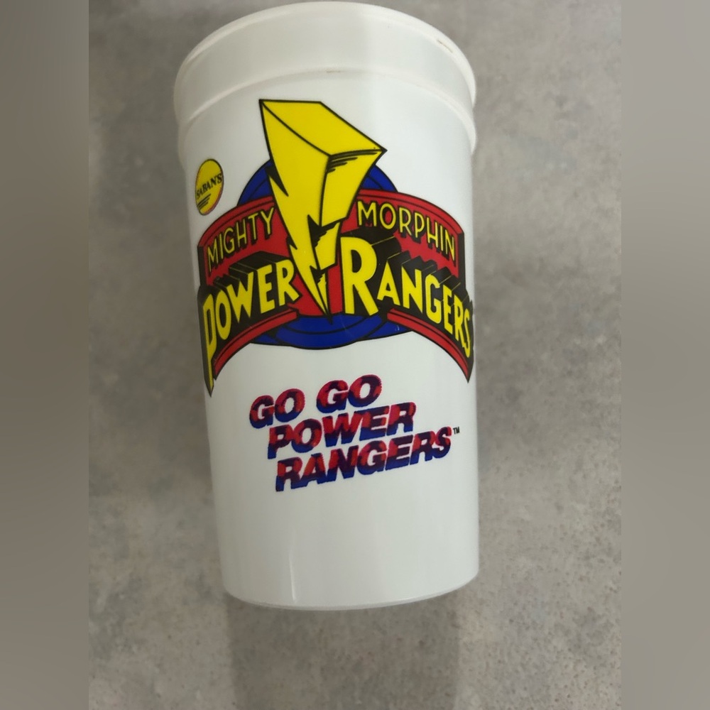 Mighty Morphin Power Rangers Red Ranger 1994 Cup - Picture 3 of 3